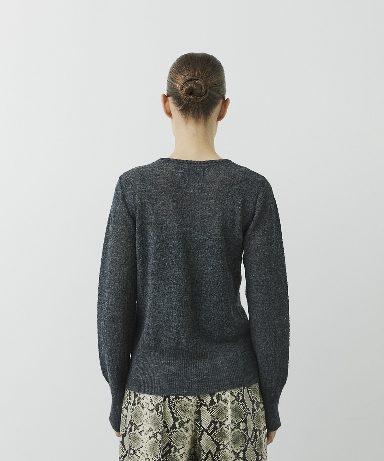 Alpaca Sheer Cardigan CITY TOKYO