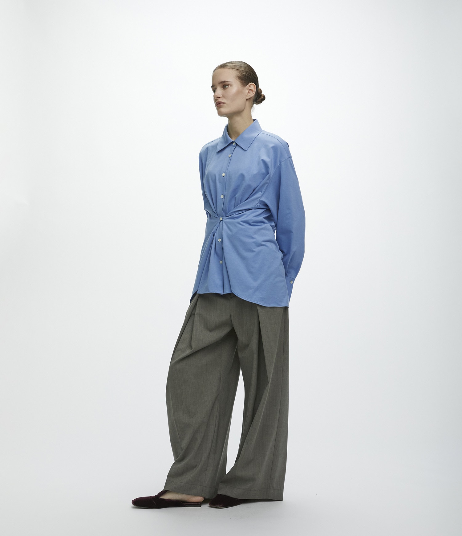 KANEMASA Silk Shirt CITY TOKYO