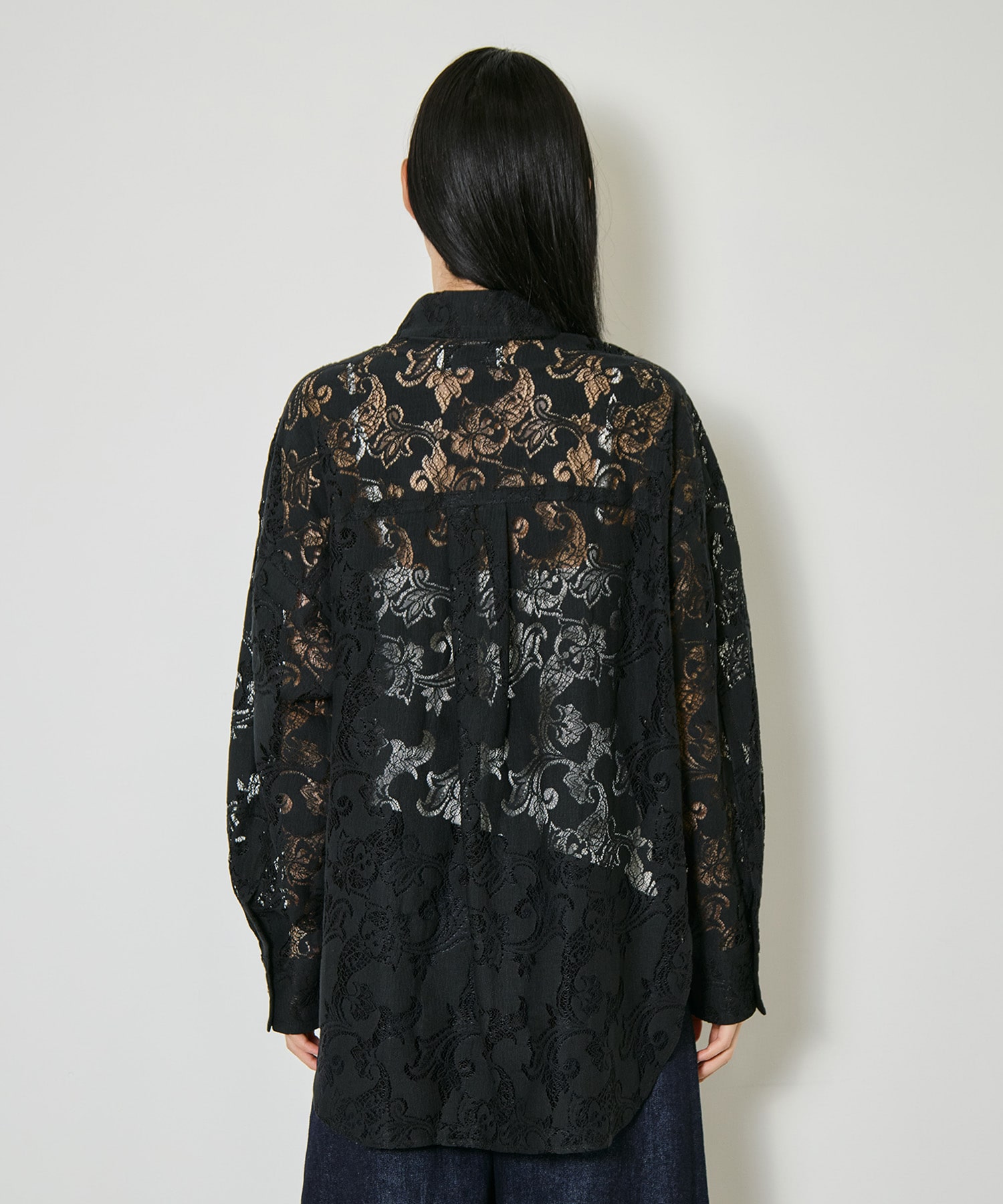 Cotton Lace Over Shirt CITY TOKYO