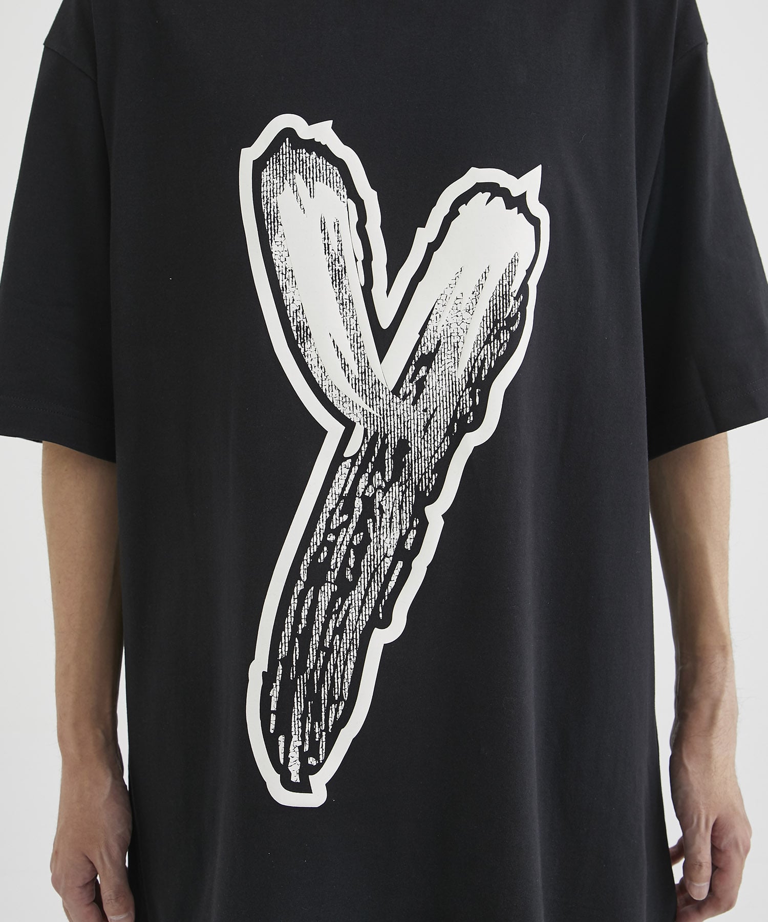 LOGO GFX TEE S/S(XS BLACK): Y-3: MEN｜THE TOKYO ONLINE STORE