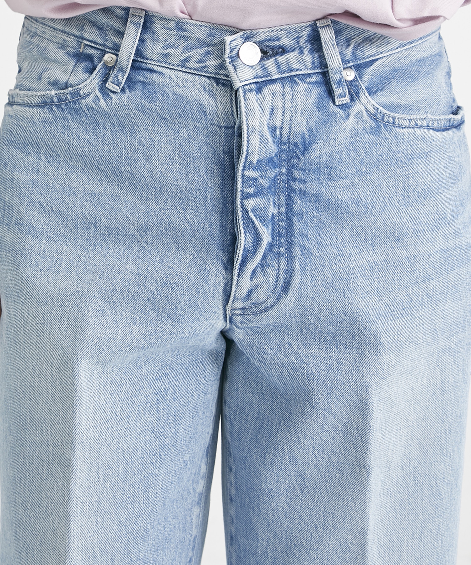 EX.THE JEAN TROUSERS BLEACH BLUE(W28 SAX BLUE): TANAKA: MEN｜THE