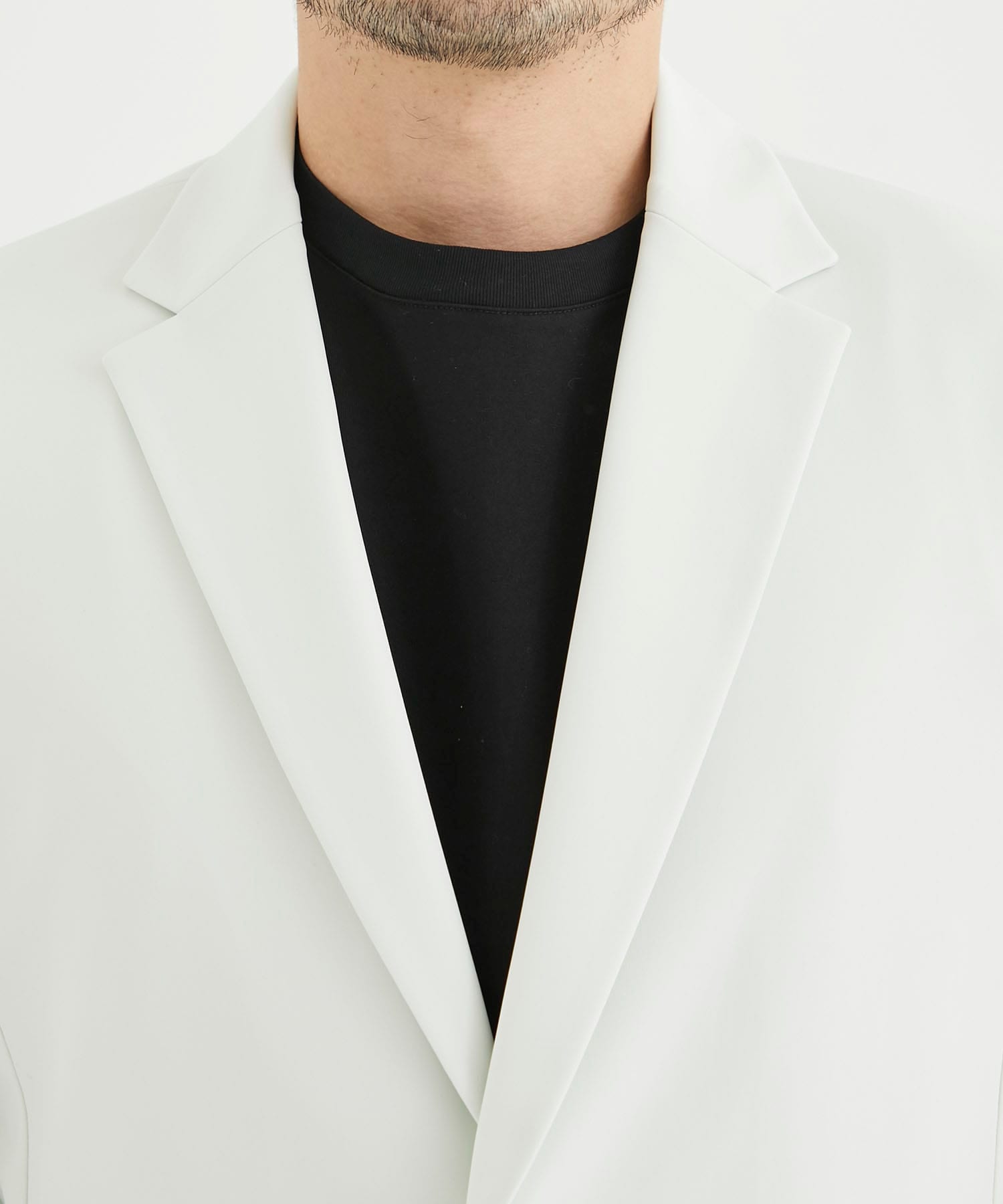 Washable High Function Jersey Shape Jacket(44 WHITE): THE TOKYO ...
