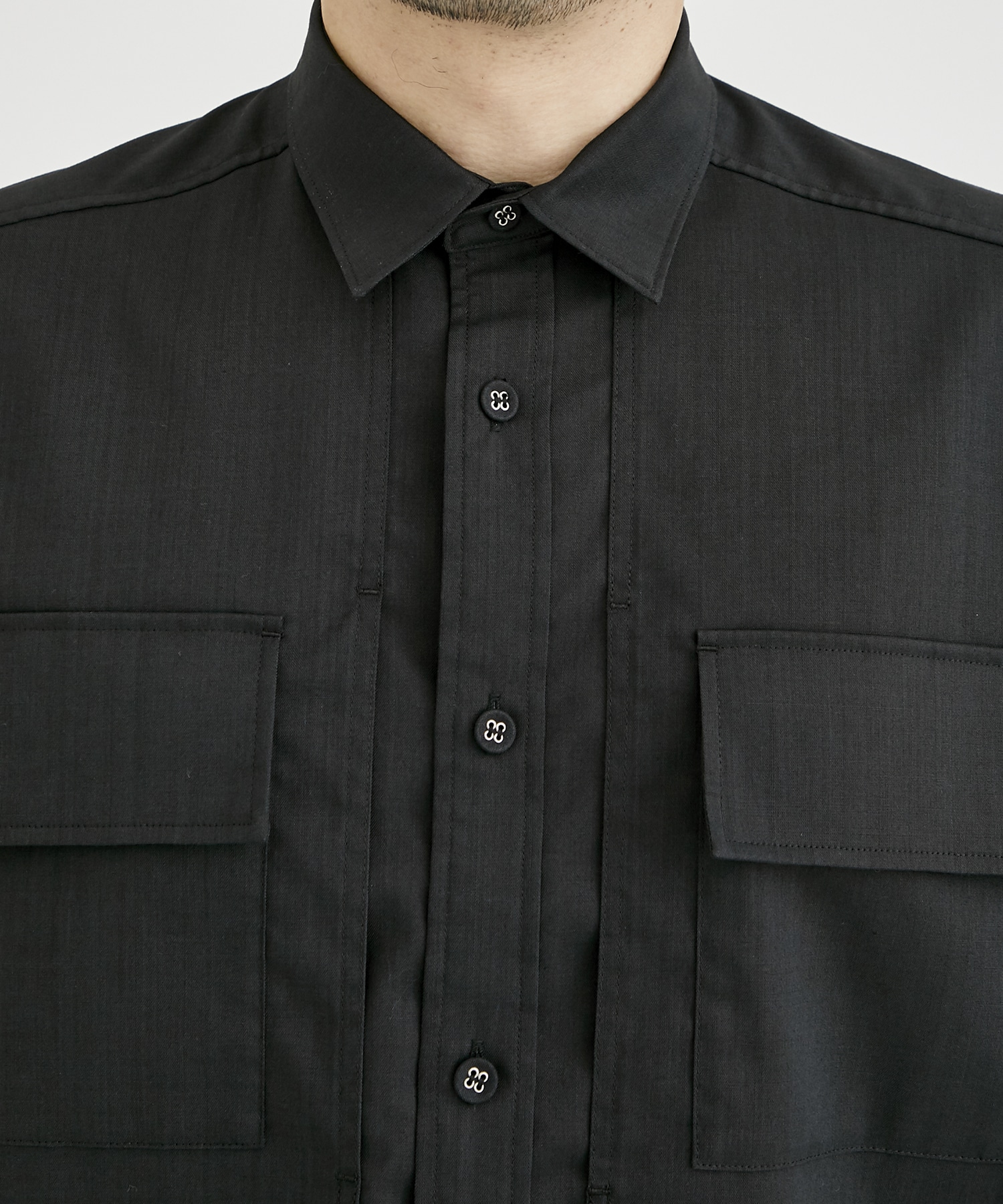 SOLOTEX WIDE S/S SHIRT White Mountaineering