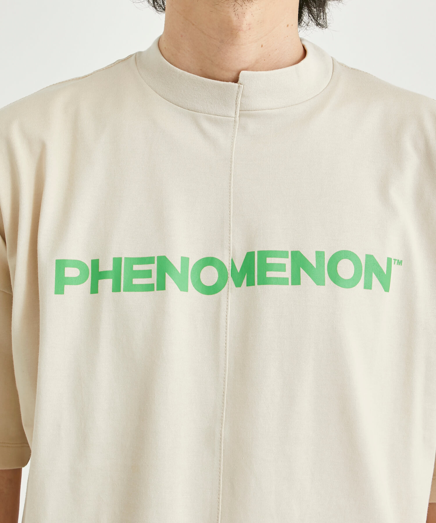 LOGO TEE(M BEIGE): PHENOMENON: MEN｜THE TOKYO ONLINE STORE