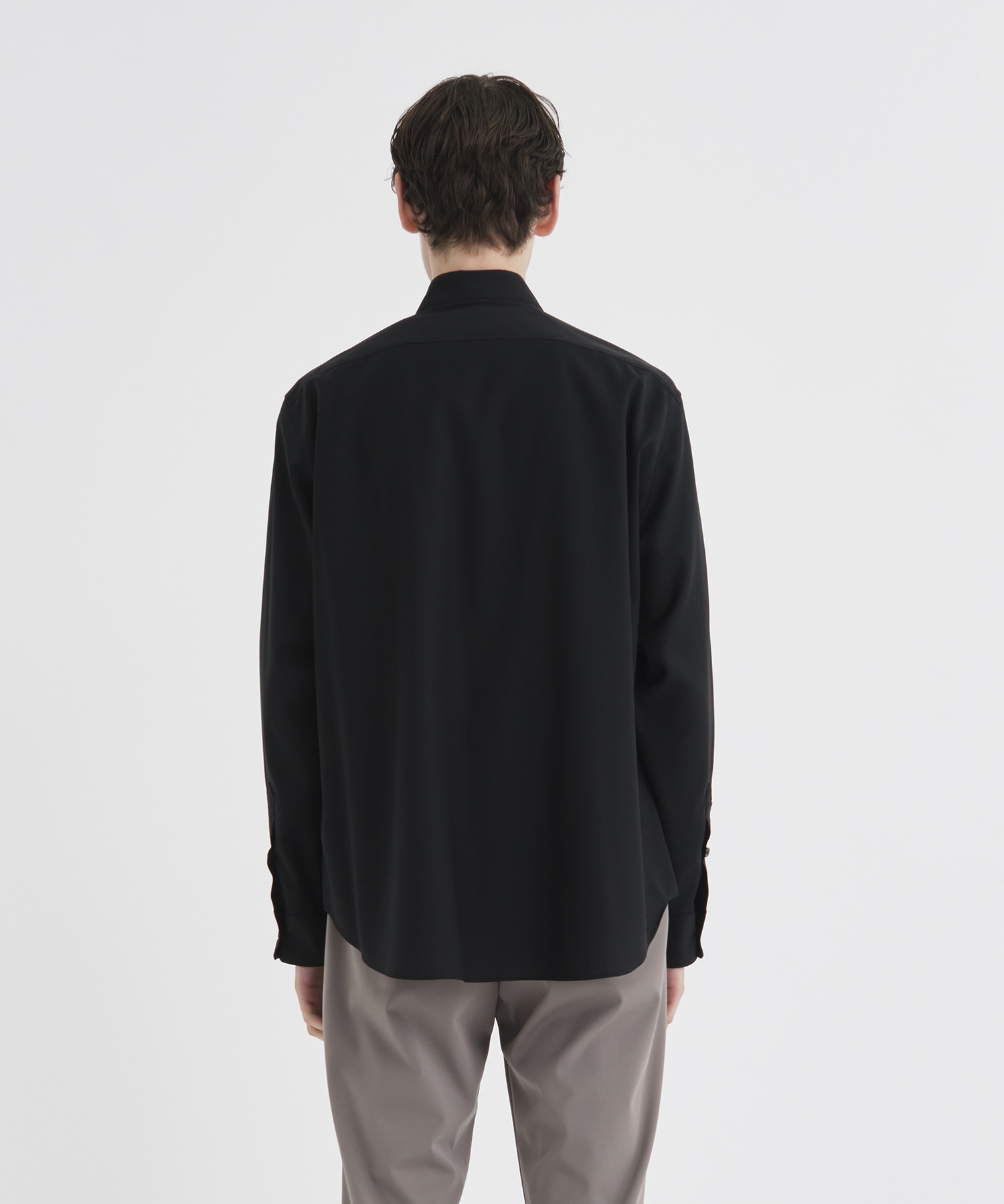 THE TOKYO/ザトウキョウ】Reda Active Washable Wool L/S Shirt Solid