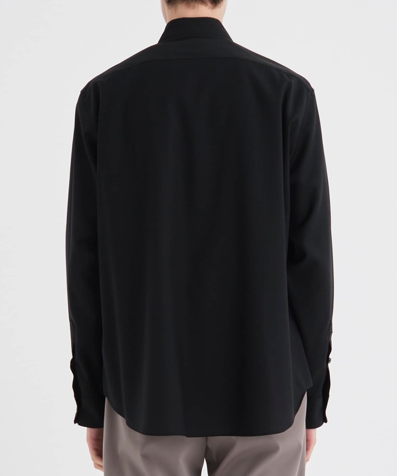 Reda Active Washable Wool L/S Shirt Solid THE TOKYO