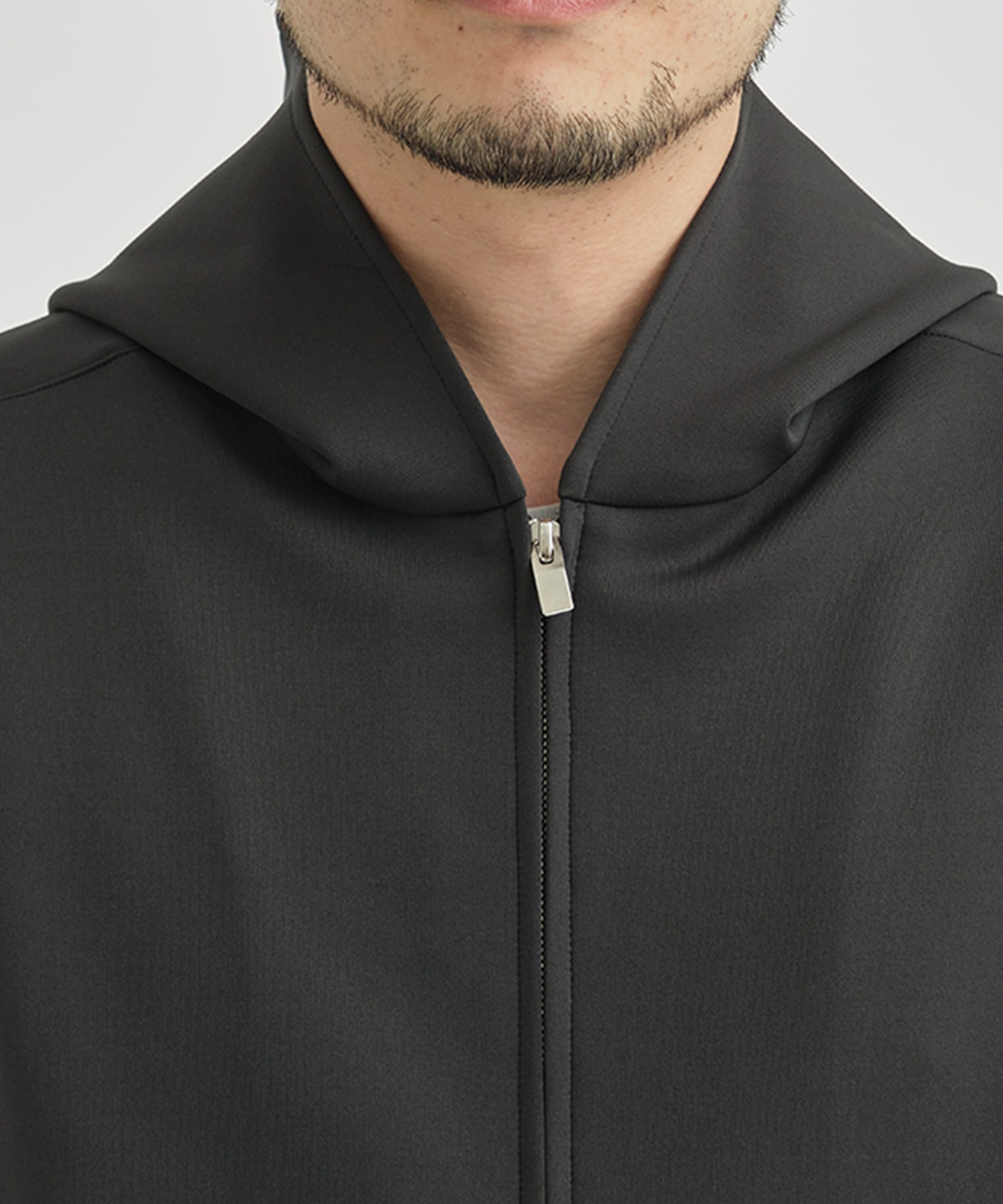 STRETCH SMOOTH ZIP UP HOODIE ｜ ATTACHMENT