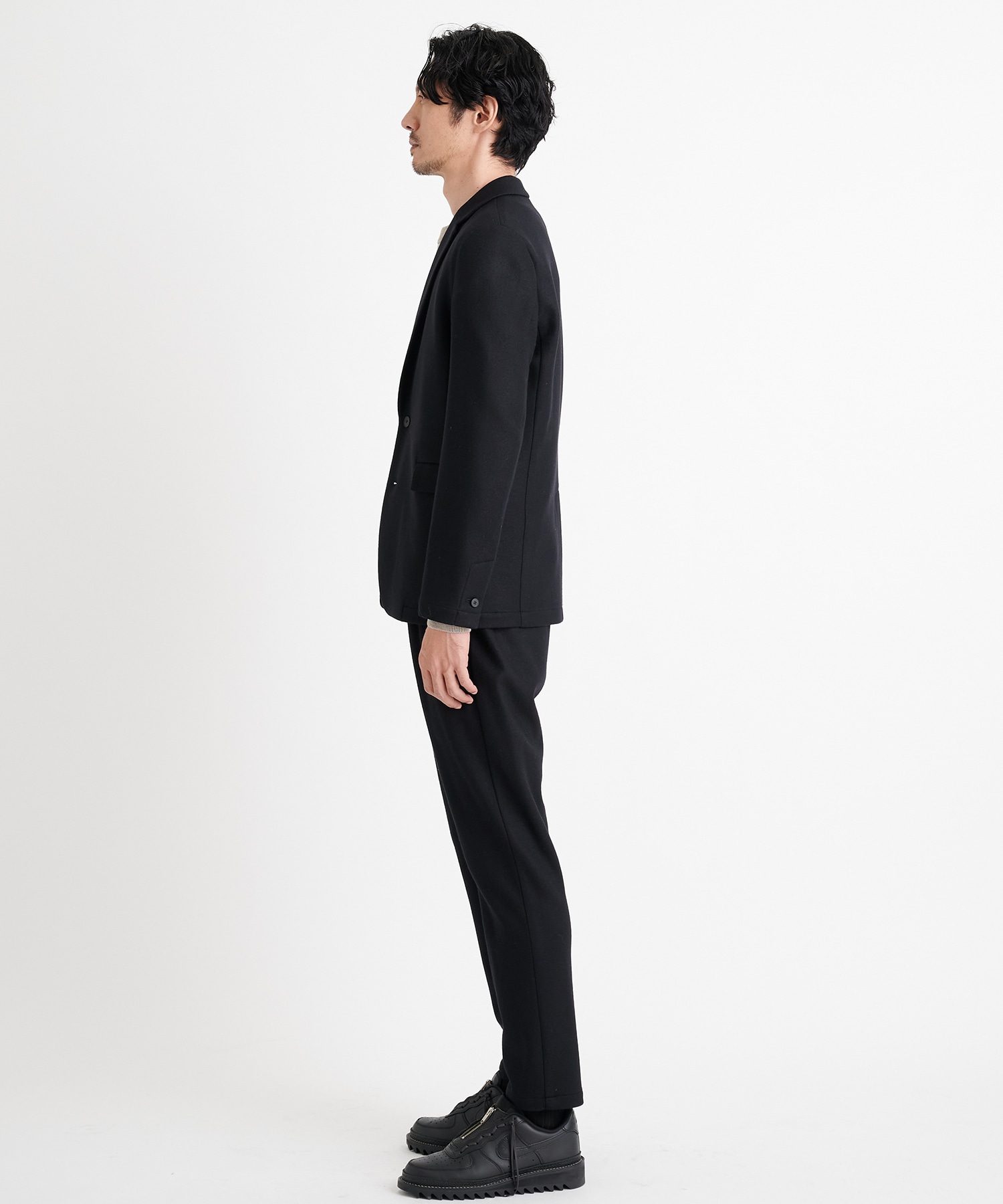 Flanne Lana Cashmere Touch Tapered Pants | THE TOKYO