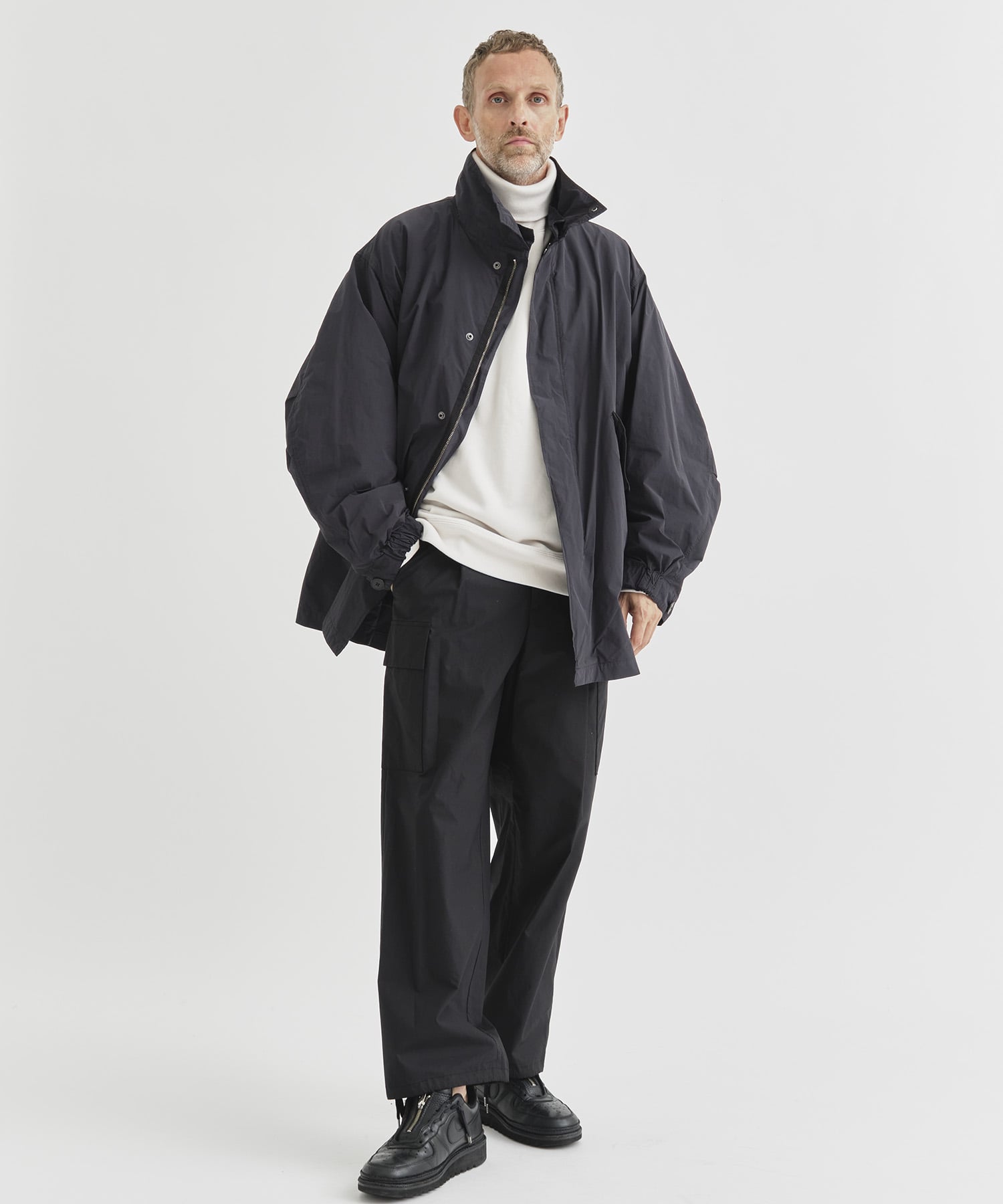 ATON AIR VENTILE SHORT MODS COAT-