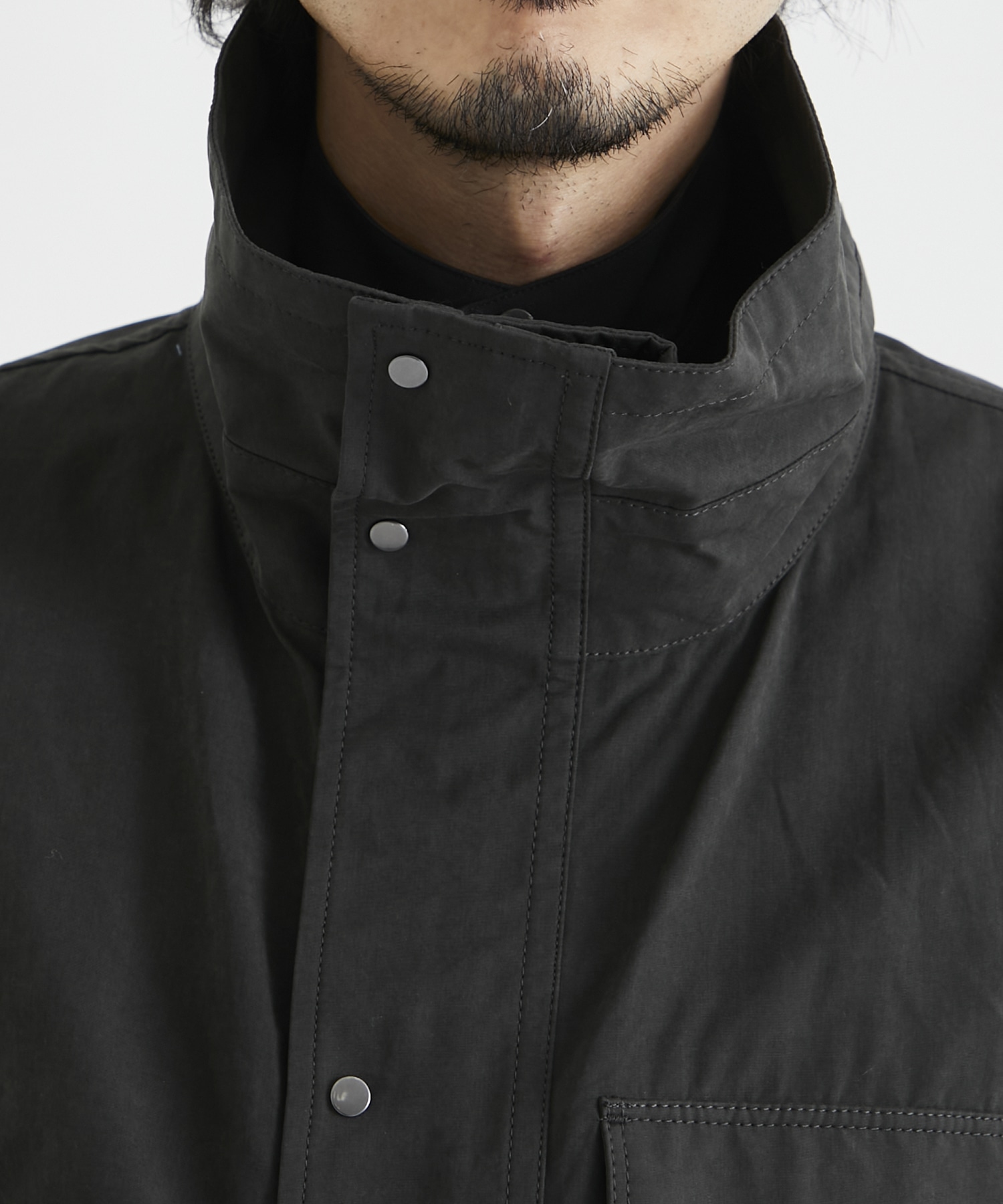 MODIFIED SLEEVE ZIP BLOUSON ｜ irenisa