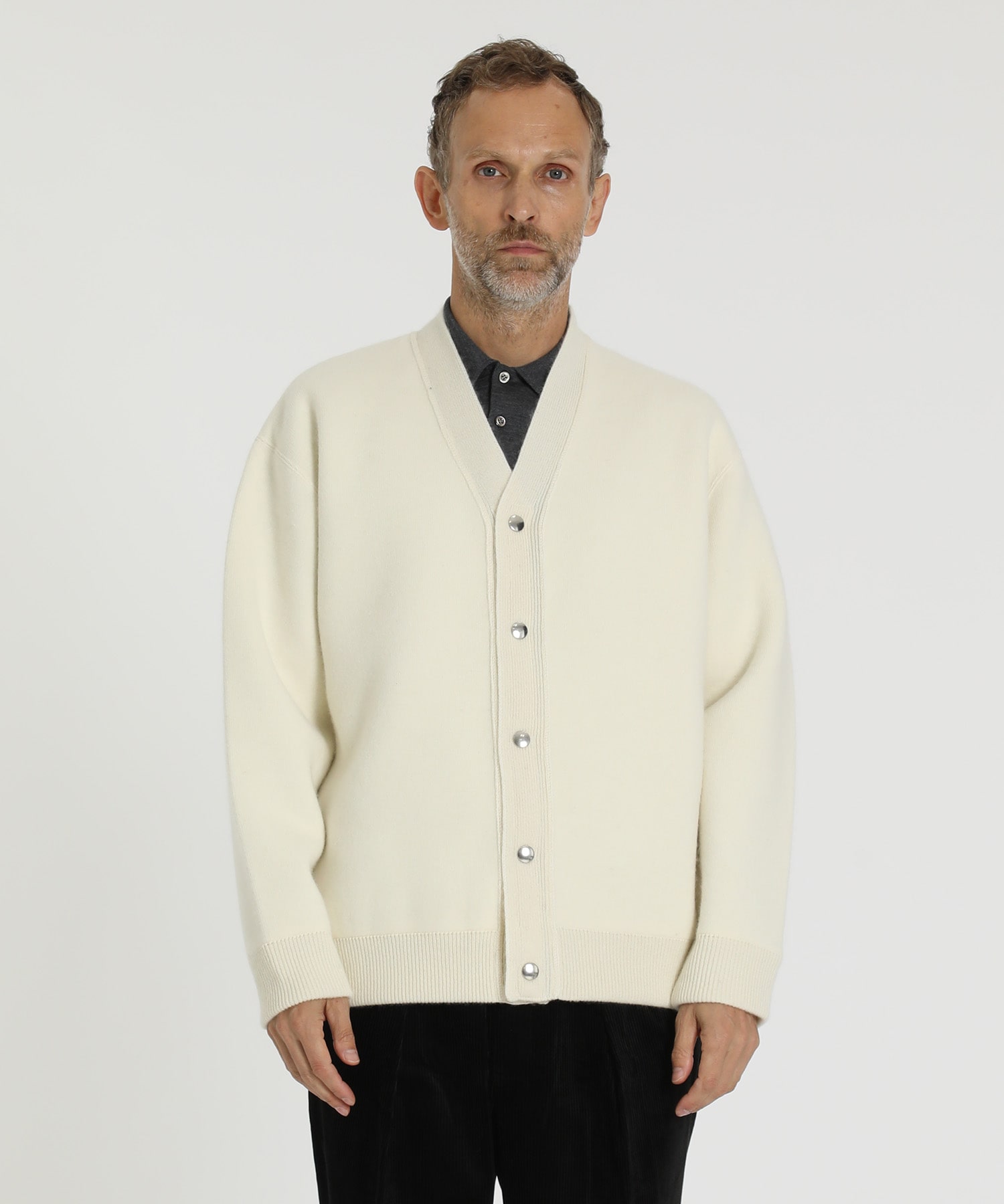 RERACS SNAP BUTTON KNIT CARDIGAN ｜ THE RERACS