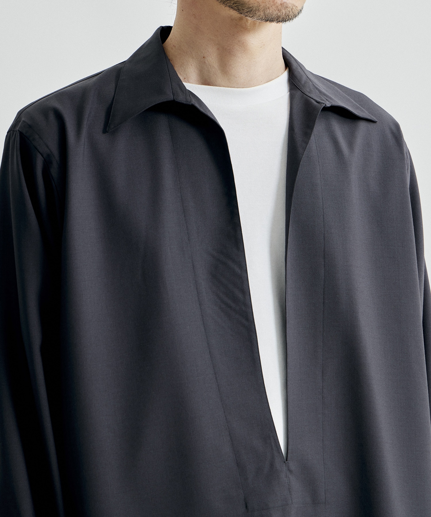 ORGANIC WOOL VAREUSE SHIRT MARKAWARE