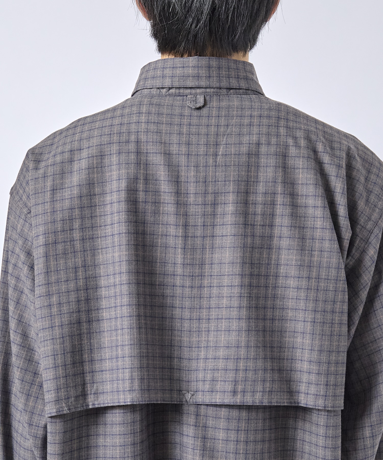 Button Down Tattersall Field Shirt THE NORTH FACE PURPLE LABEL