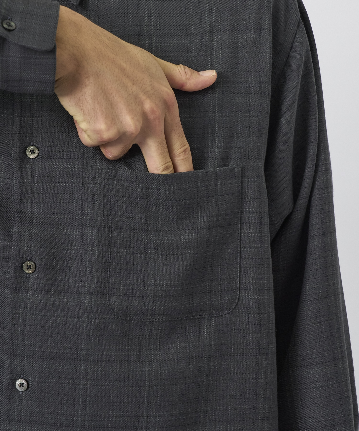COMFORT FIT SHIRT ORGANIC WOOL CHECK VIYELLA MARKAWARE