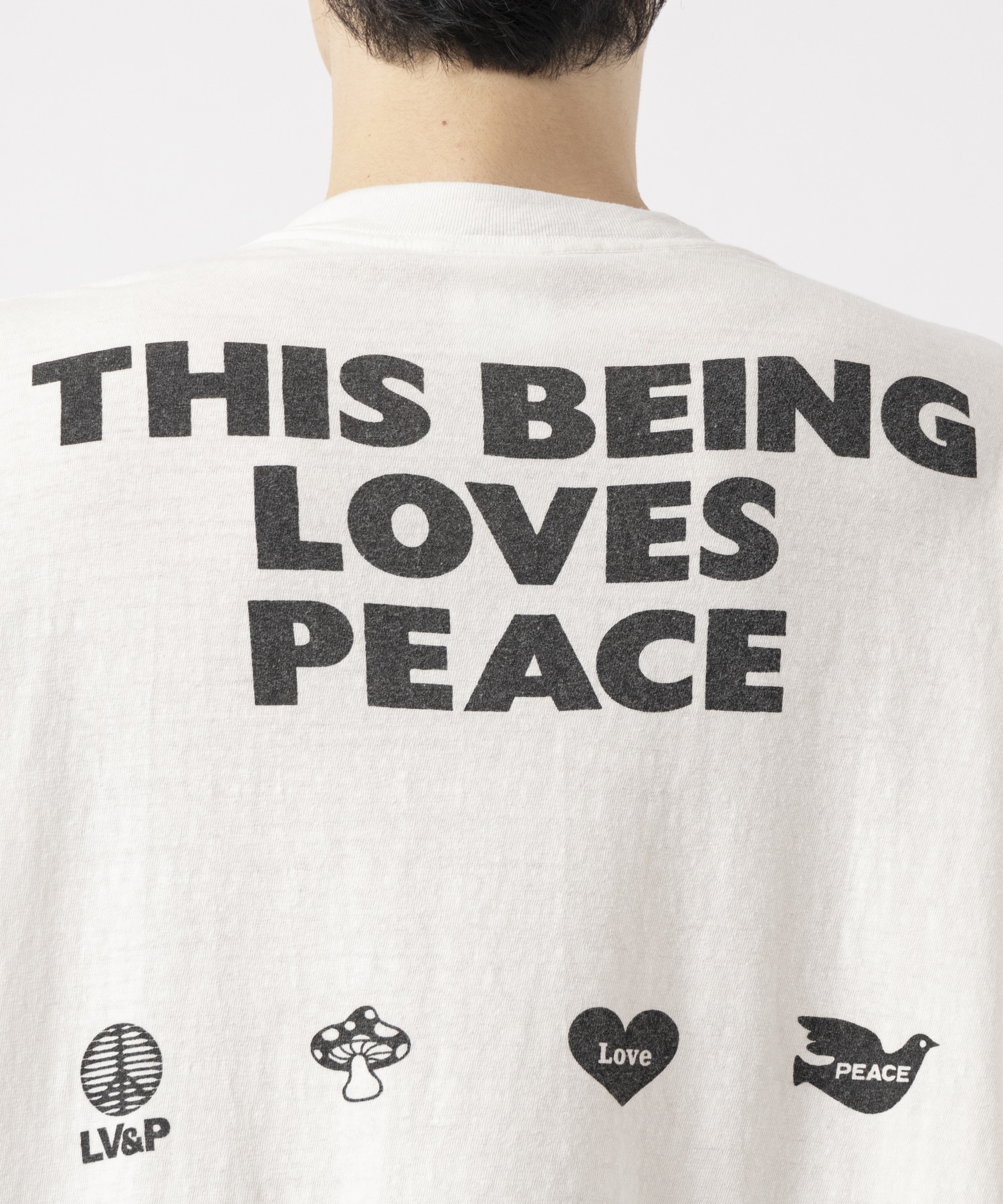 RM-P01-0000-072　T-SHIRT PEACE READYMADE