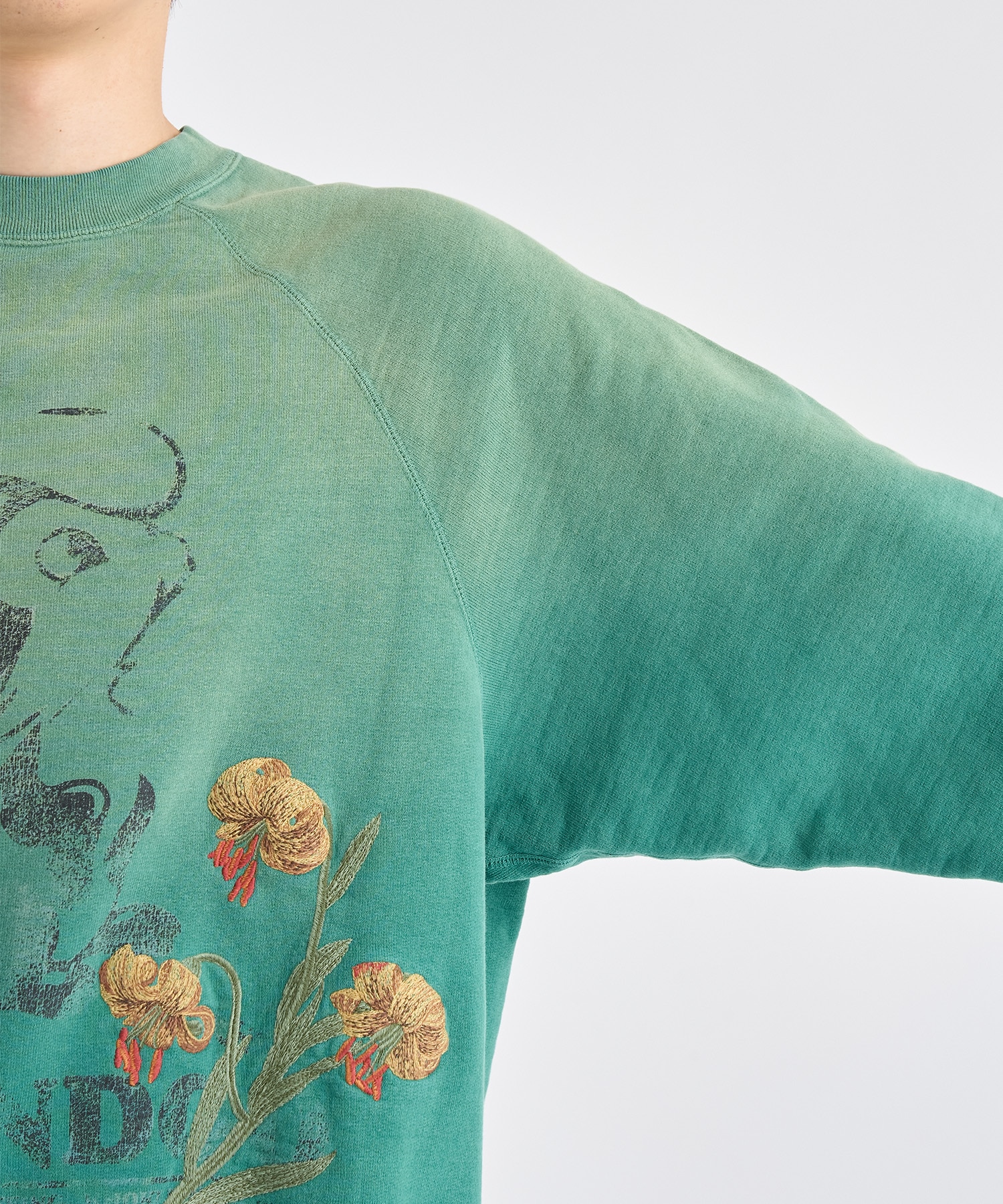 Vintage finished sweatshirt KHOKI