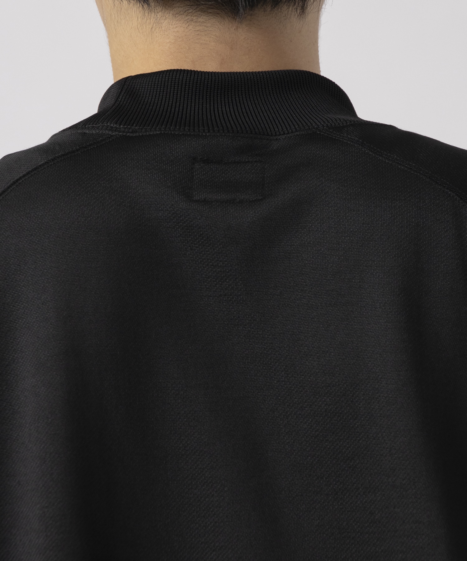 L/S Mock Neck Tee - C/PE Bright Jersey NEEDLES