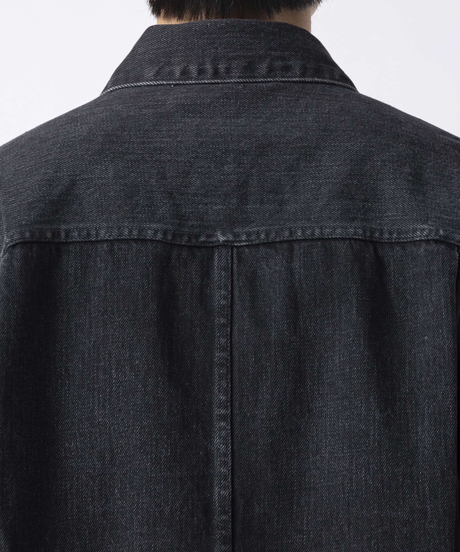 THE JEAN JACKET BLACK TANAKA