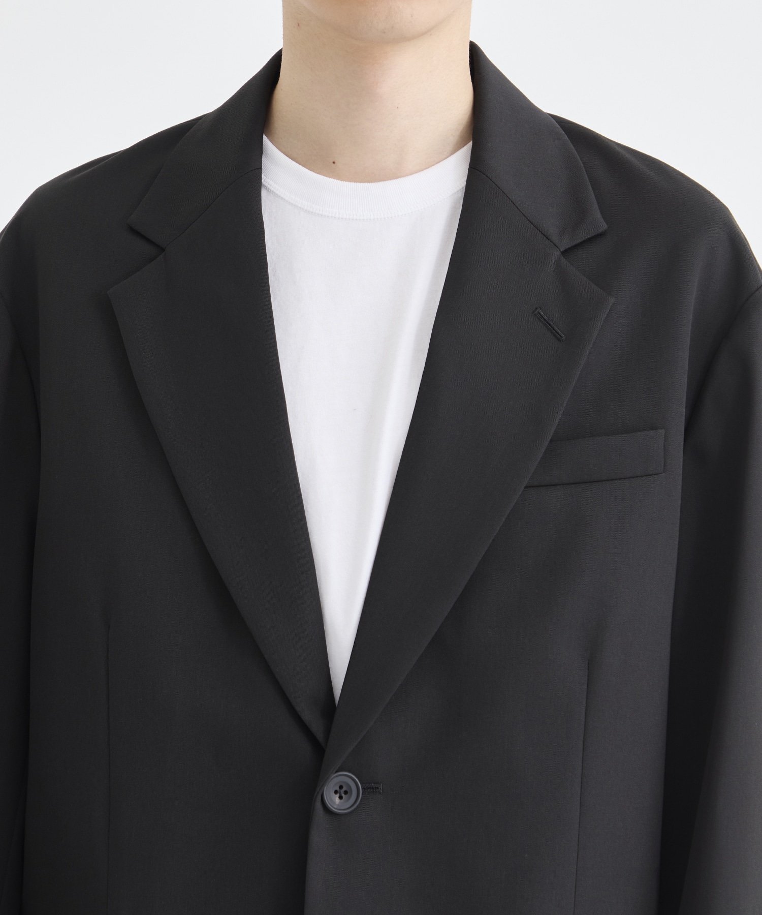 OVERSIZED SINGLE BREASTED LONG JACKET ssstein