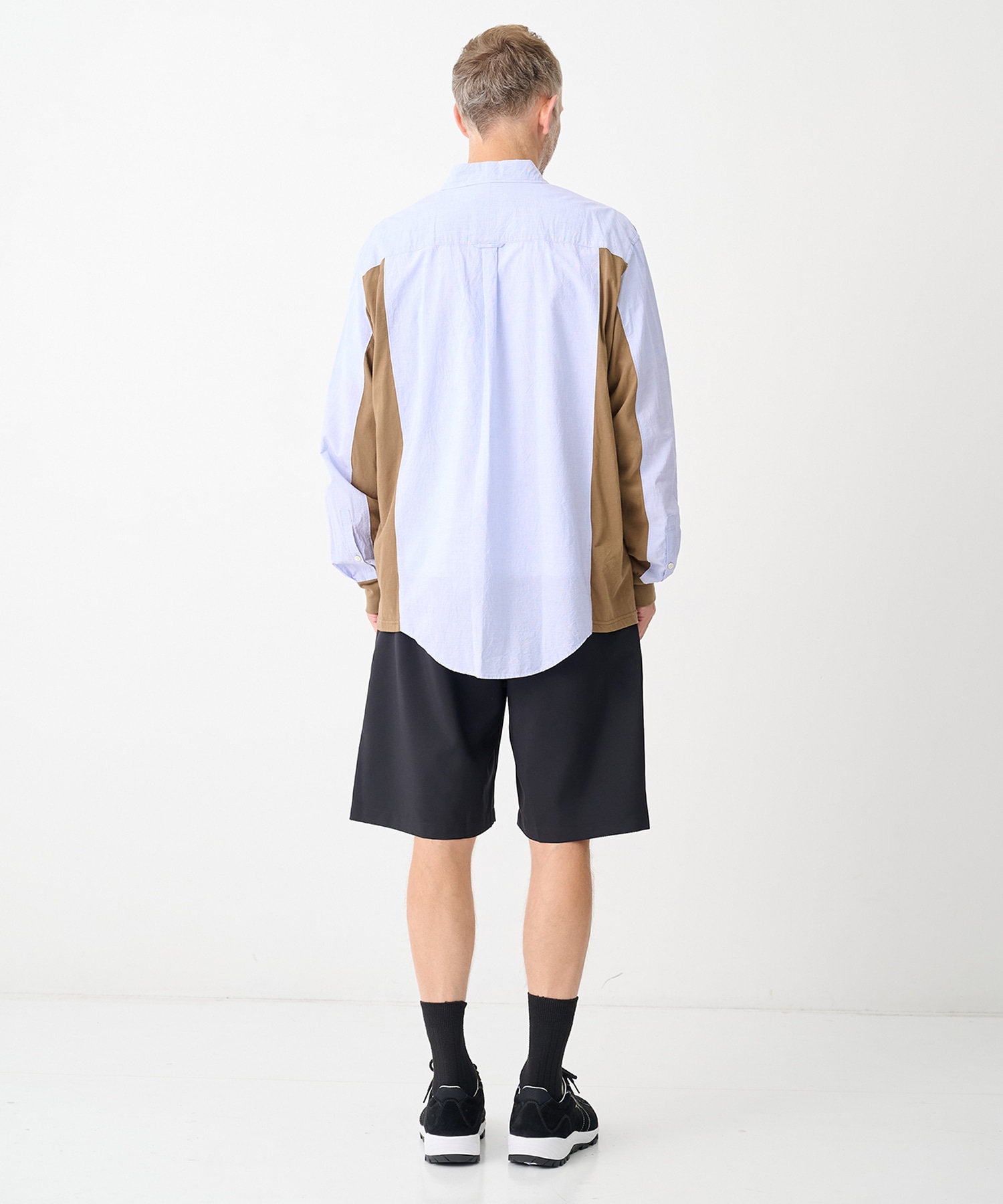 【アンダーカバー】UP1F4402 L/S Mix Shirts UNDERCOVER