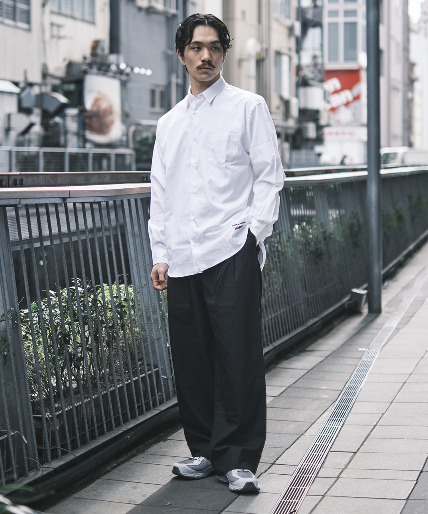【コムデギャルソンオム】ウールギャバ Pants COMME des GARCONS HOMME