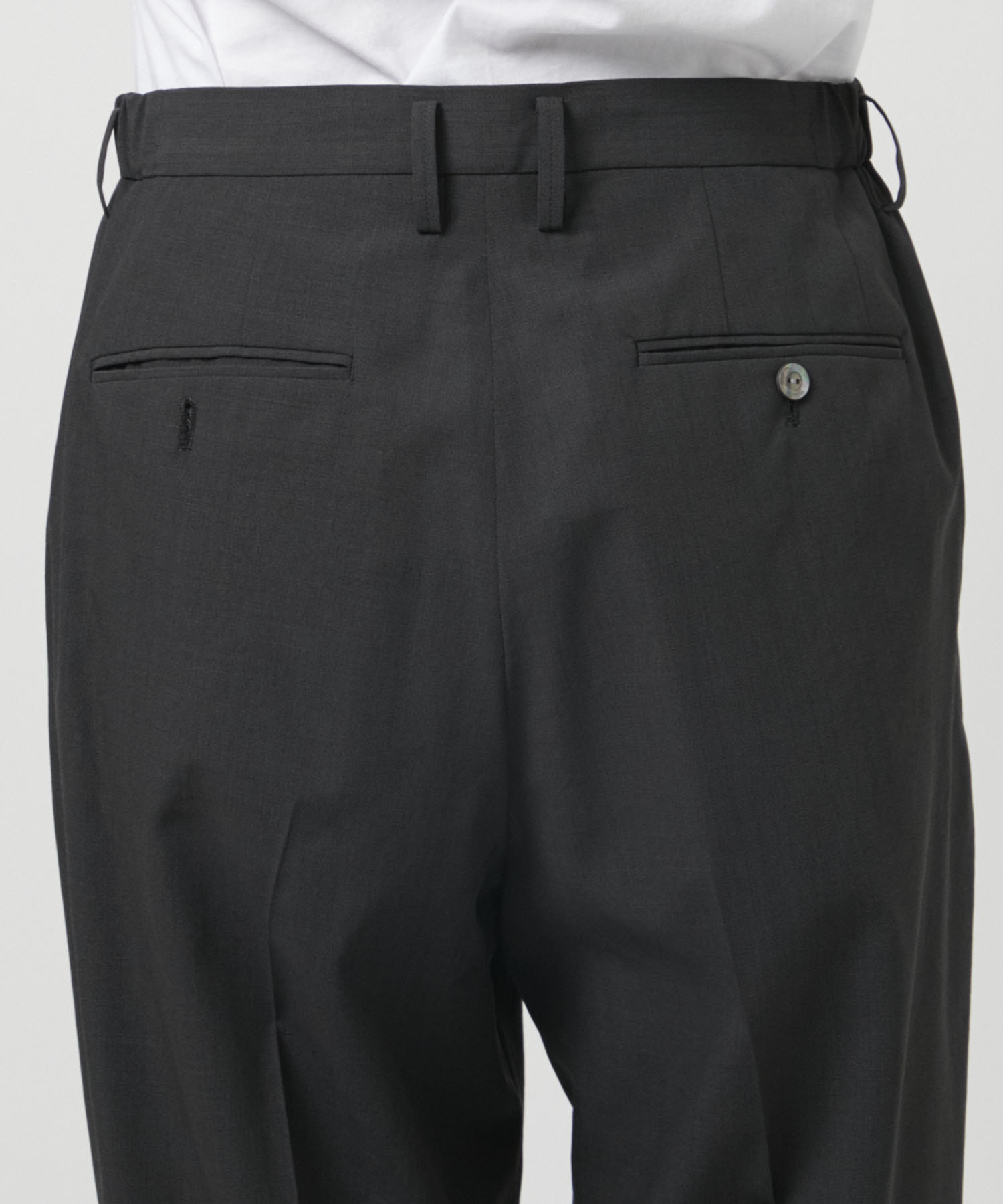 TWO TUCKS TAPERED TROUSERS IRENISA