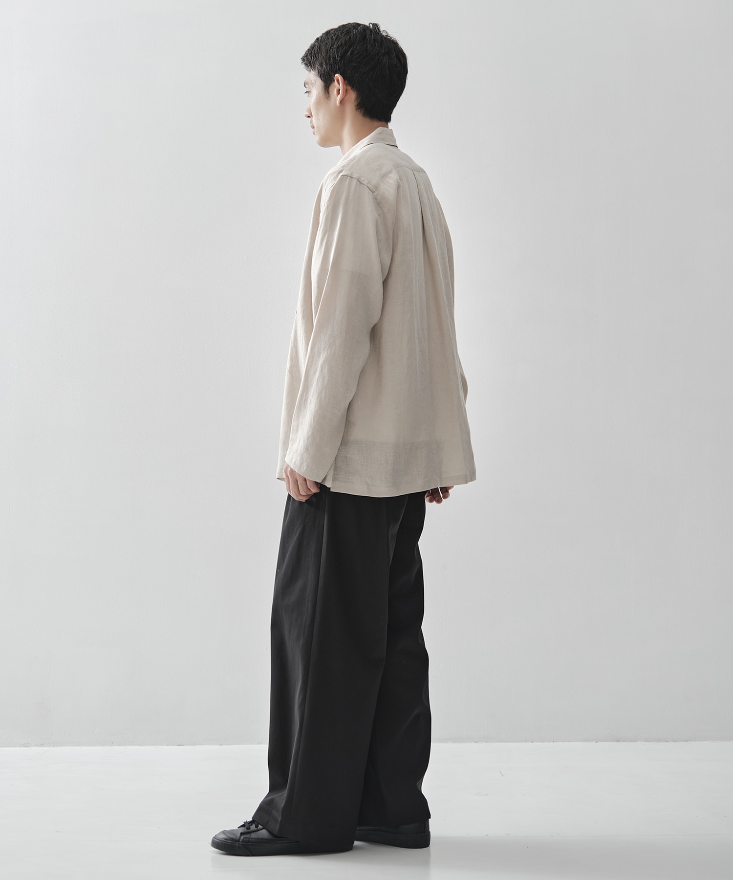 TRIPLE PLEATED EASY TROUSERS MARKAWARE
