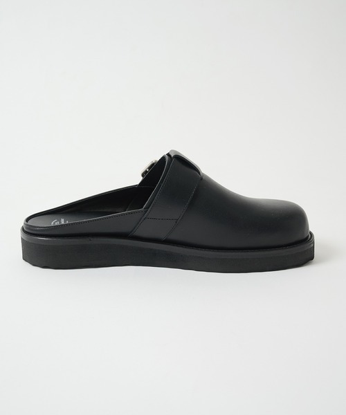 LEATHER BELT MULE foot the coacher