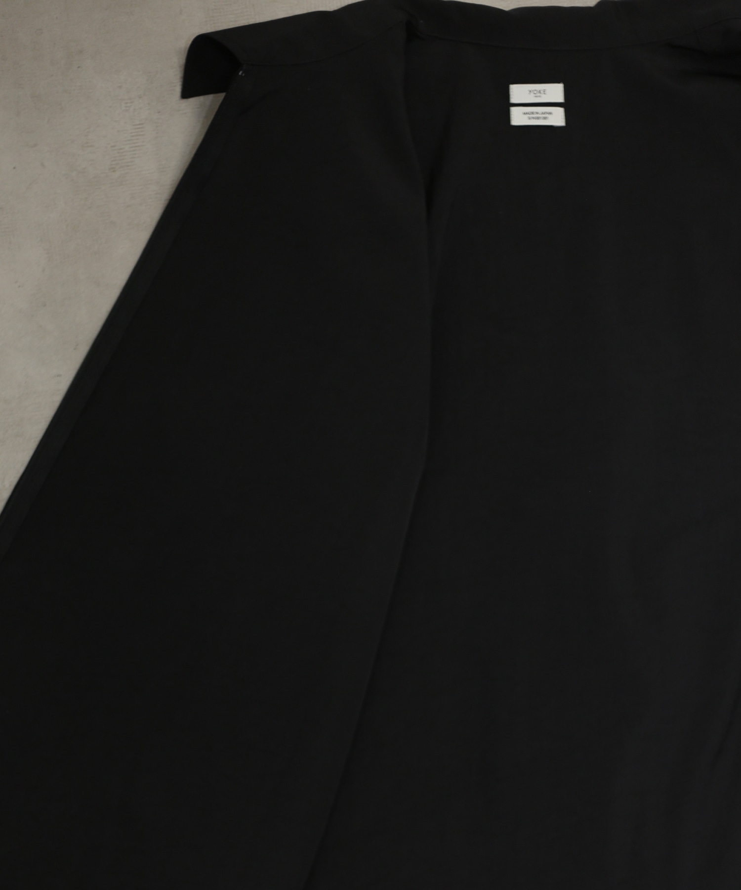 【ヨーク】Silk Nylon Zip Shirt YOKE
