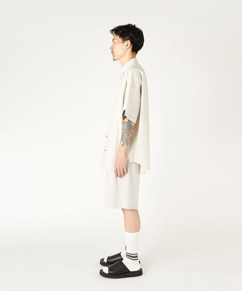 【エヌハリウッド】2261-SH12-002 HALF SLEEVE SHIRT N.HOOLYWOOD