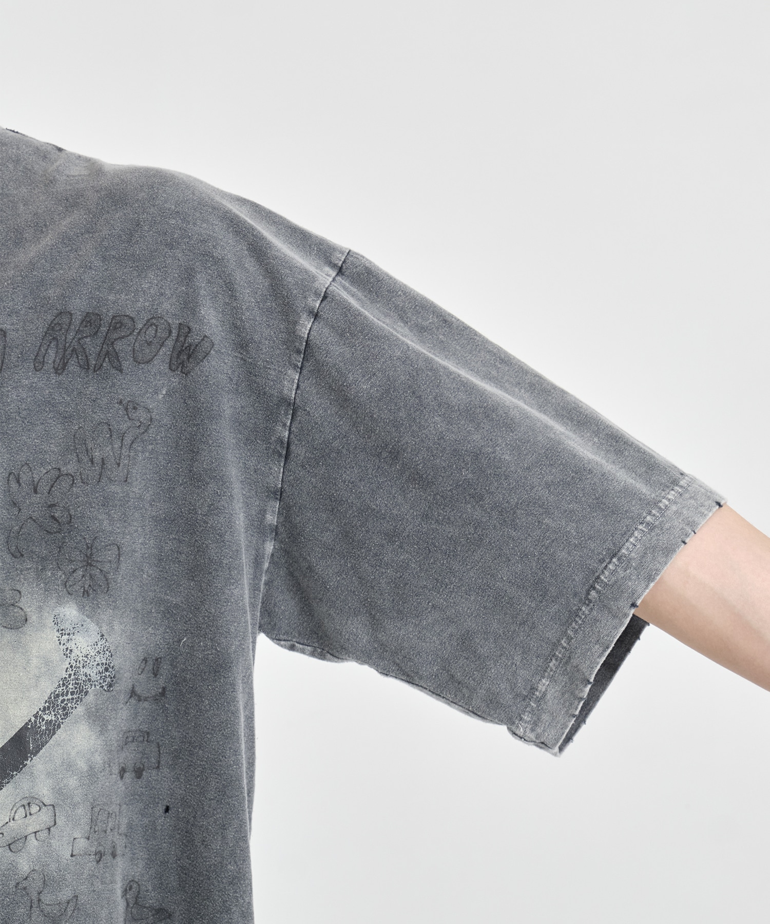 BLEACHED TEE Maison MIHARA YASUHIRO