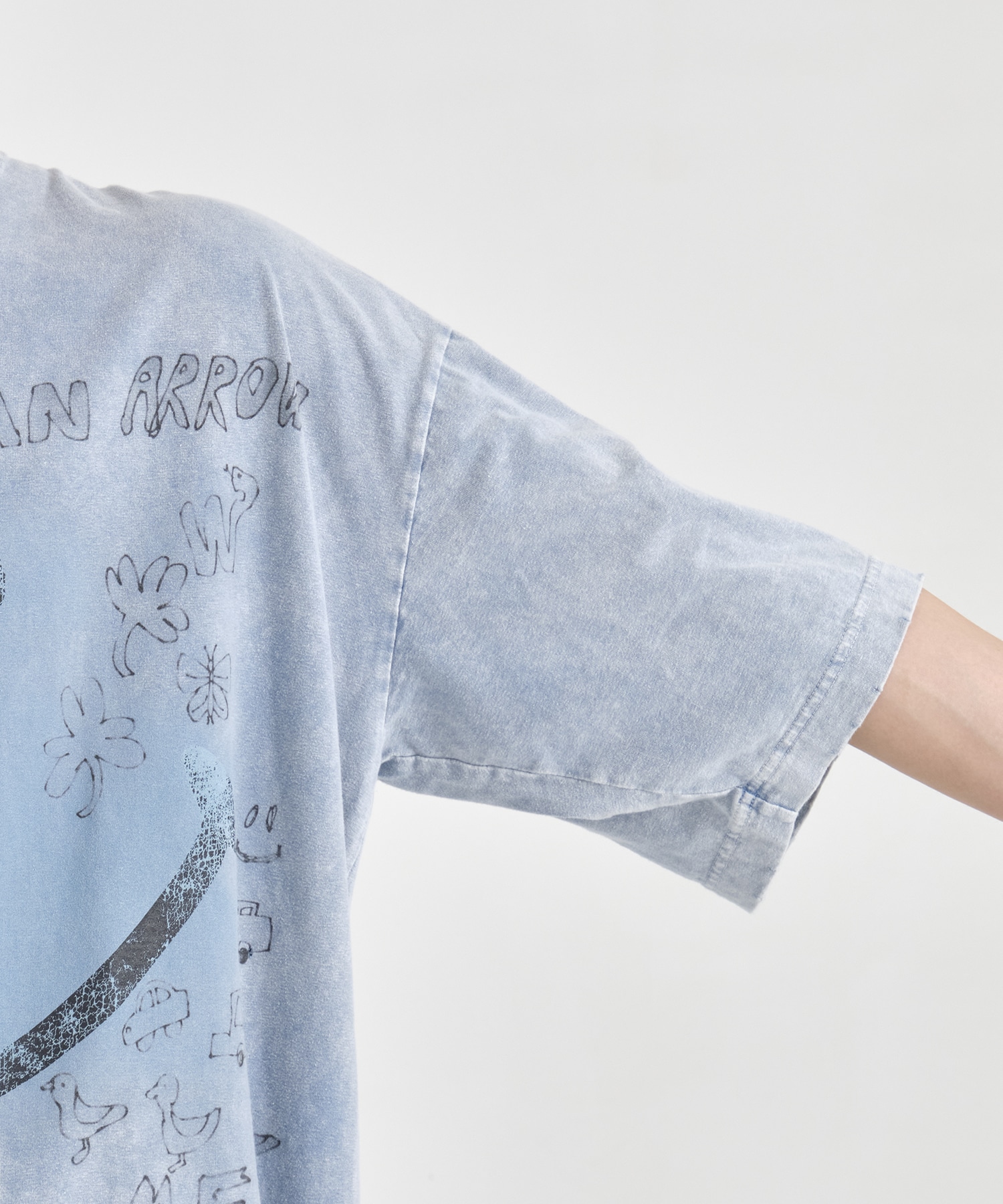 BLEACHED TEE Maison MIHARA YASUHIRO