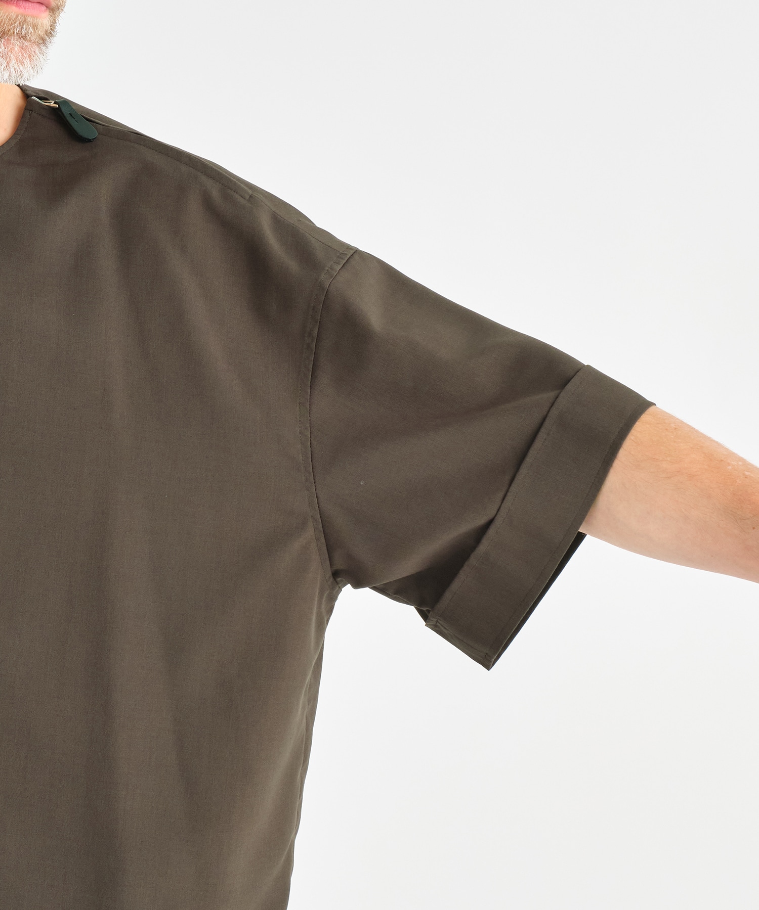 THE SIDE ZIP PULLOVER SHIRT SHORT SLEEVE THE RERACS