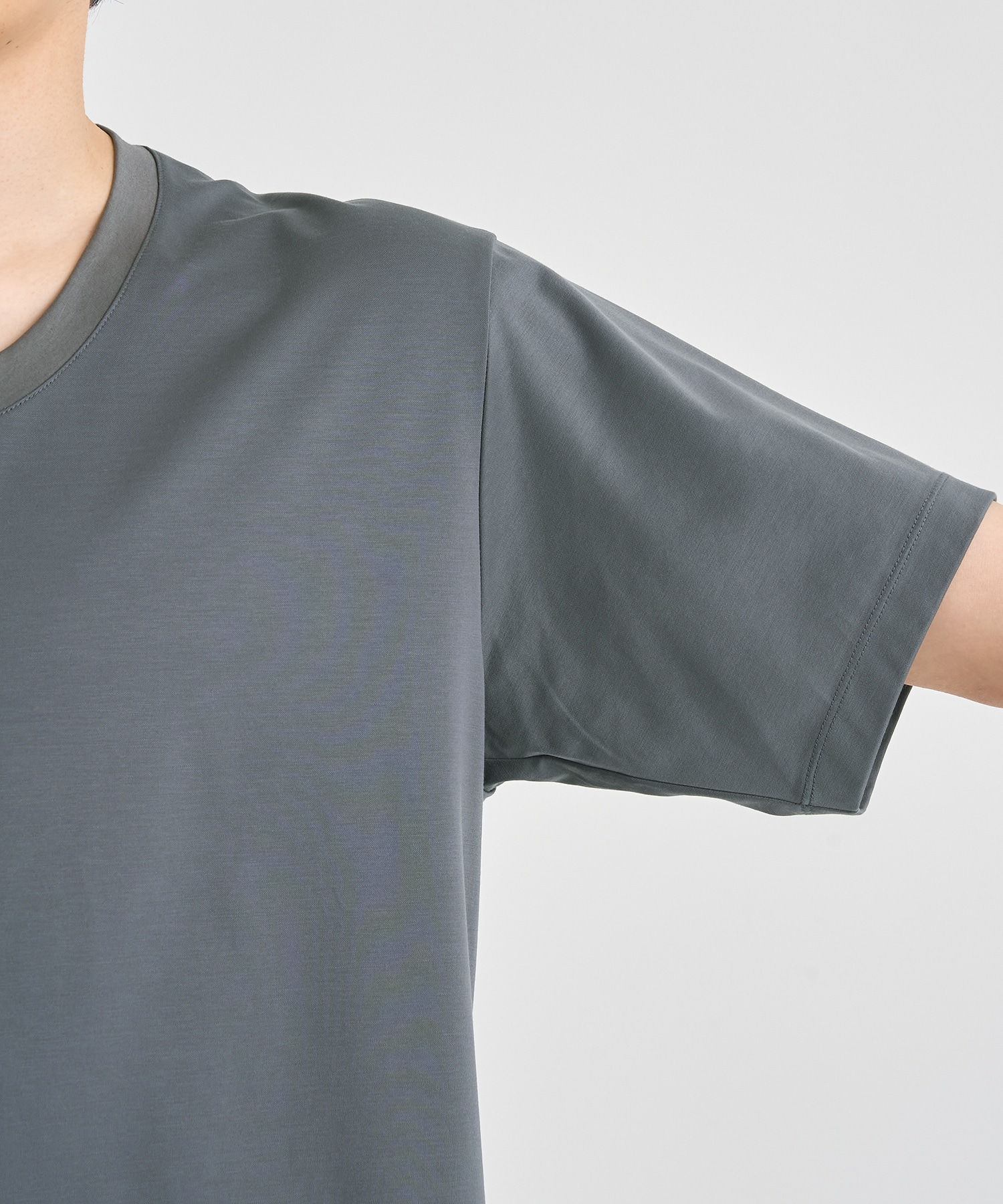 『もう、汗らない』SOLOTEX Jersey S/S V Neck T-Shirts THE TOKYO