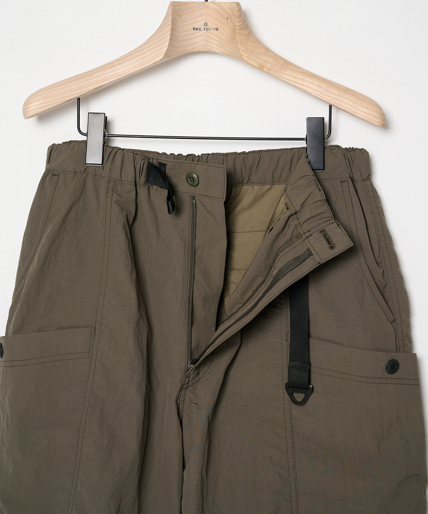【コムデギャルソンオム】ナイロンタッサー Belt Shorts COMME des GARCONS HOMME
