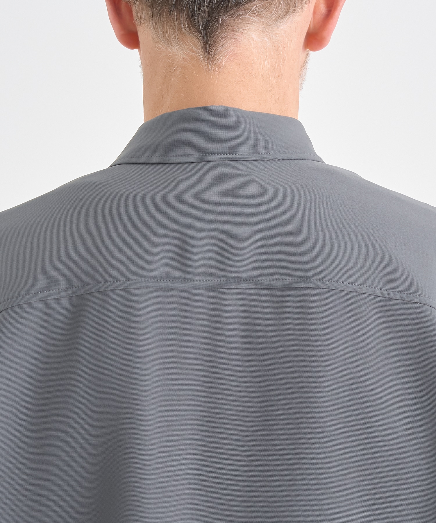 別注 PE CONPACT TWILL W POCKET S/S SHIRT ATTACHMENT