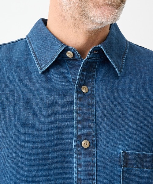 Bleach Linen Denim AKEBONO Shirts THE TOKYO