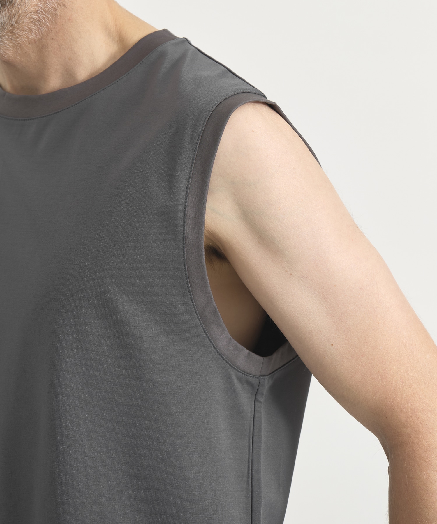 『もう、汗らない』SOLOTEX Jersey Sleeveless T-Shirts THE TOKYO
