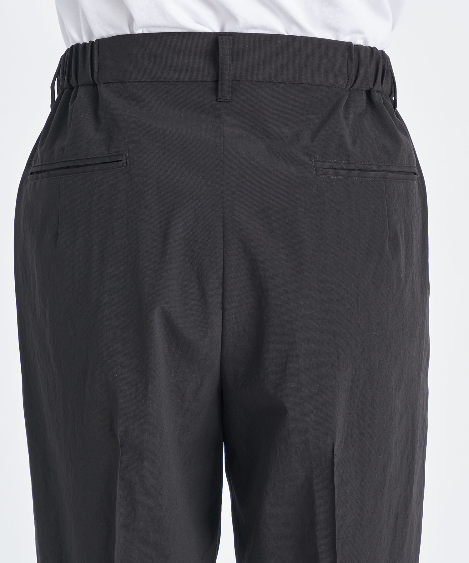 着た方が涼しい Pintucrease Wide Tapered Pants THE TOKYO