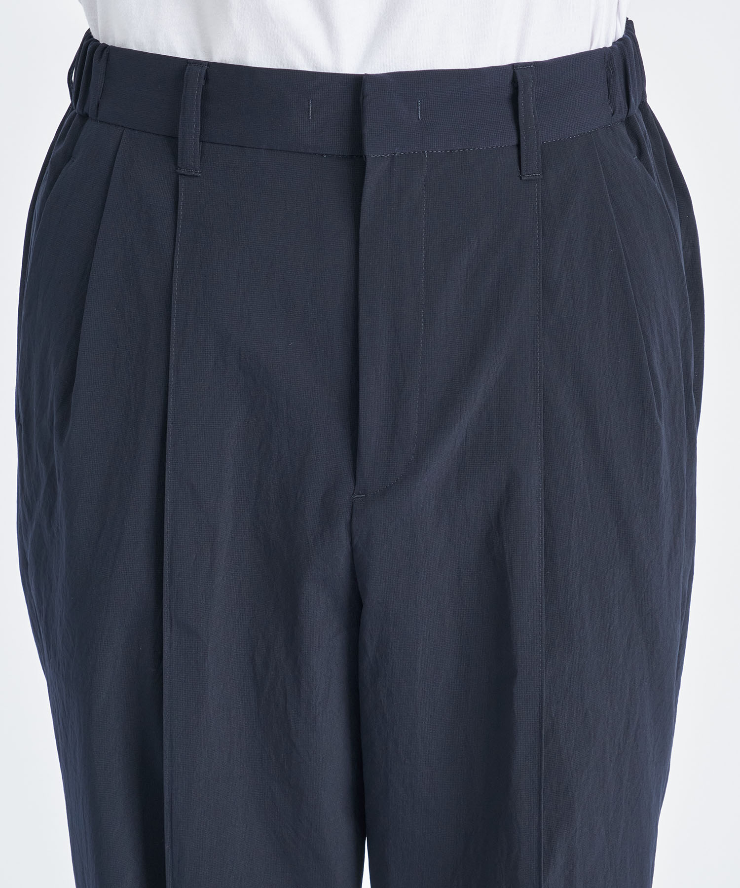 着た方が涼しい Pintucrease Wide Tapered Pants THE TOKYO