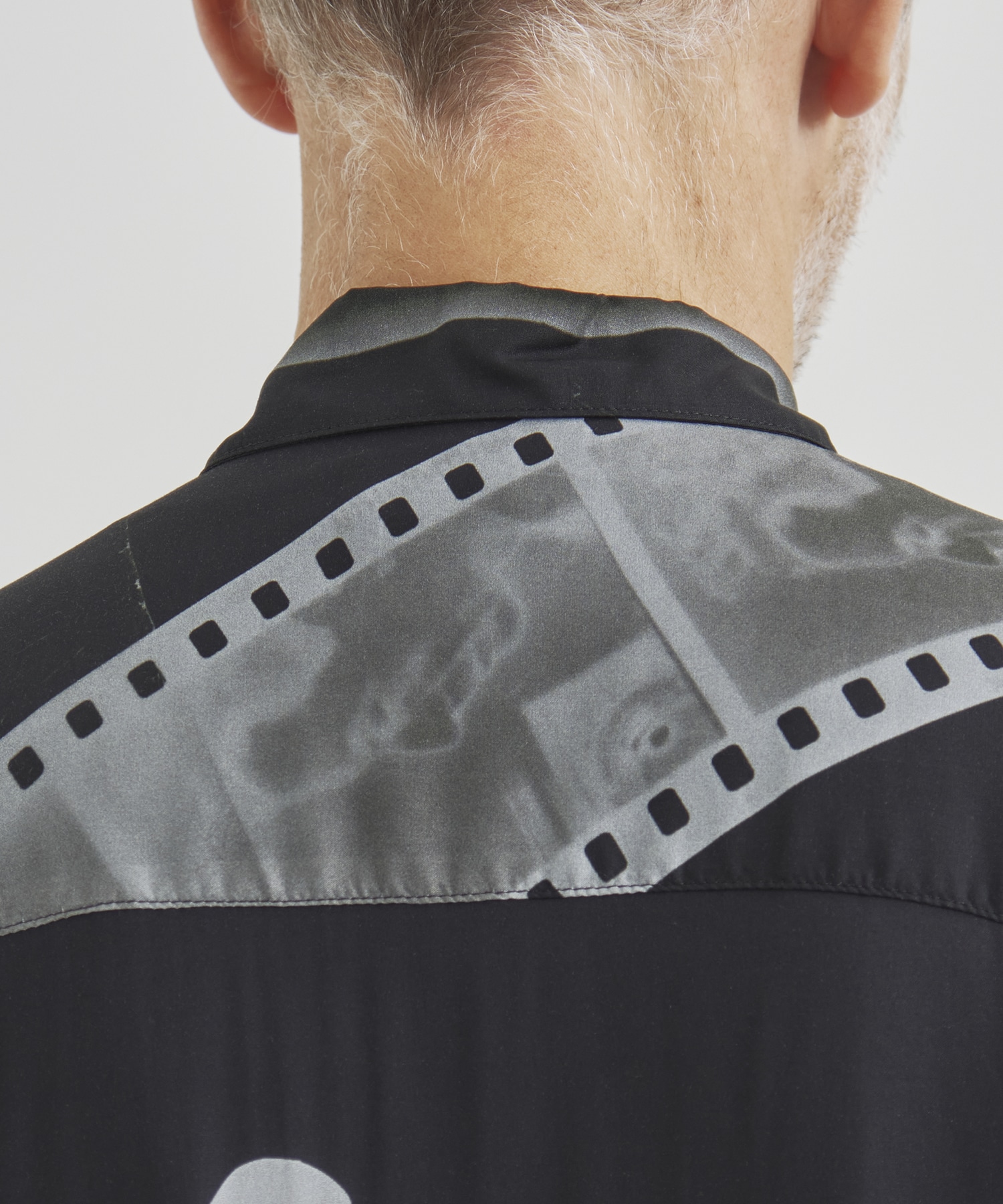 Photogram Printed Rayon Shirt YOKE