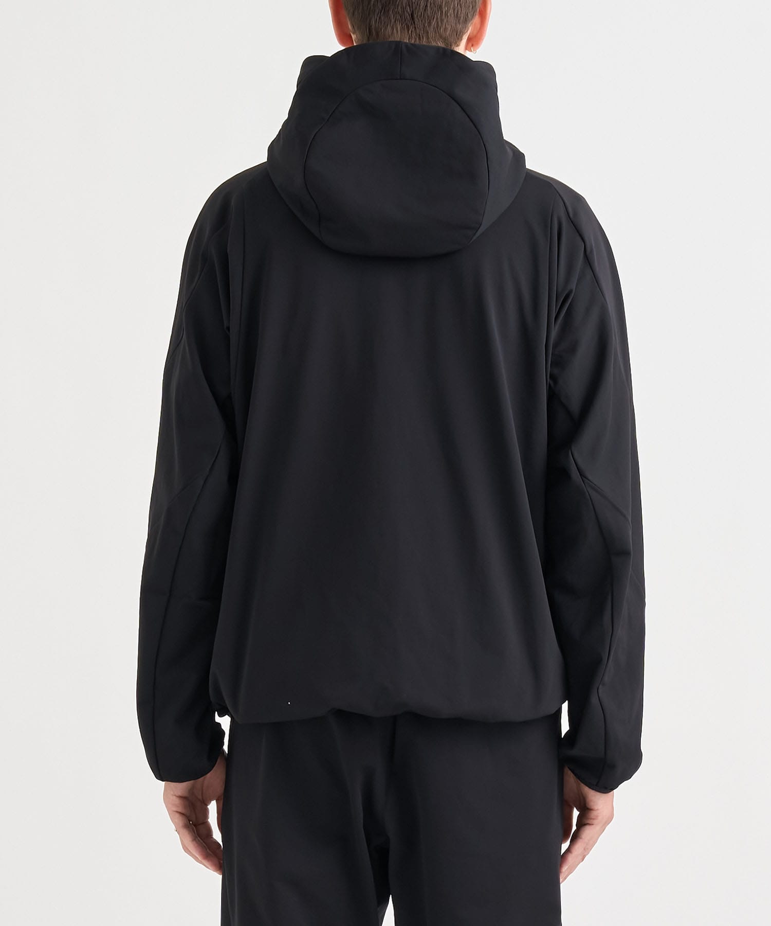 別注BLK SUPER LIGHT SWEAT ZIPUP HOODIE White Mountaineering