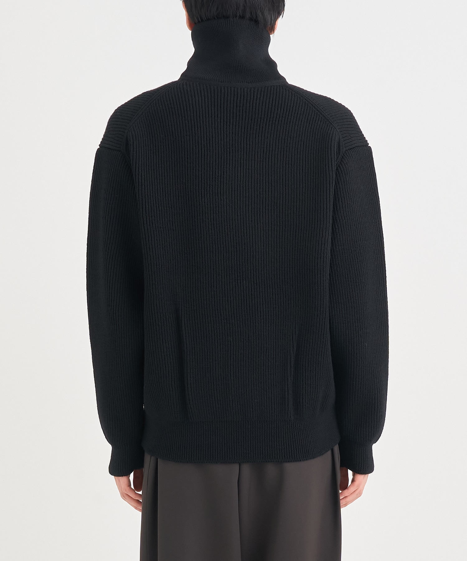 25WCM-N07305 HALF ZIP KNIT kolor