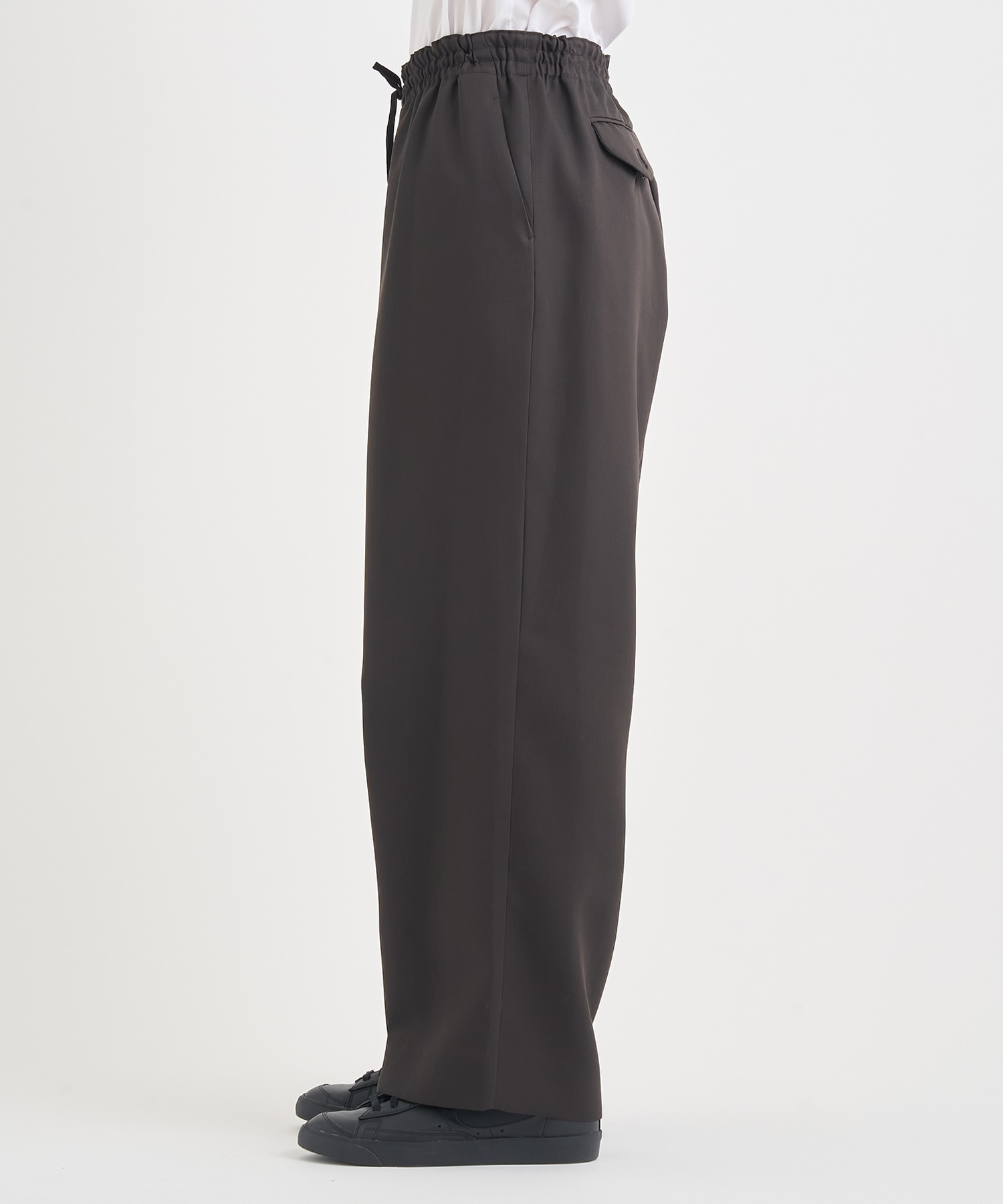 25WCM-P14121 WOOL TRACK PANTS kolor