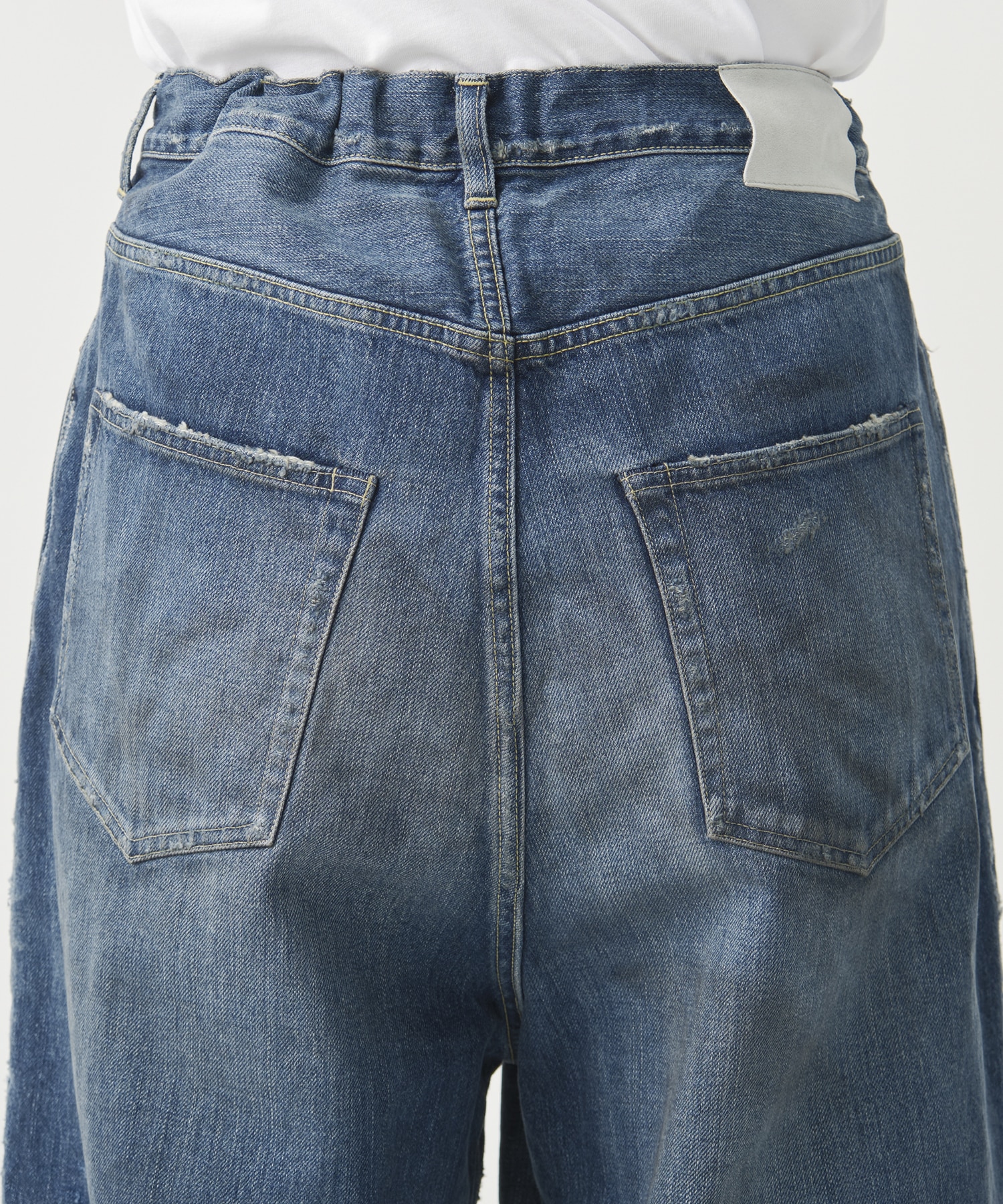 「残りわずか」BAGGY DENIM JEANS ssstein