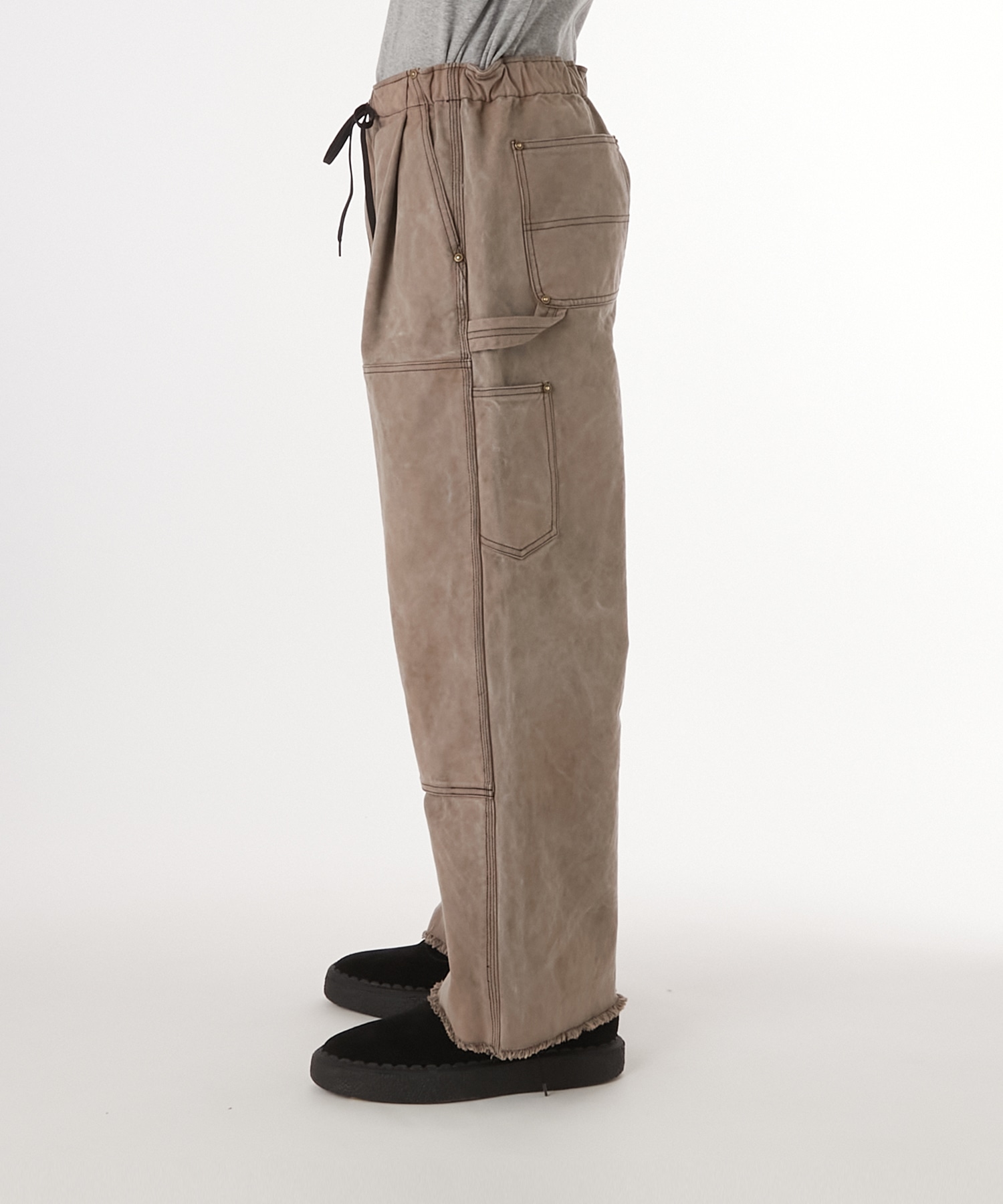 2252-CP71-038 TUCK PANTS N.HOOLYWOOD