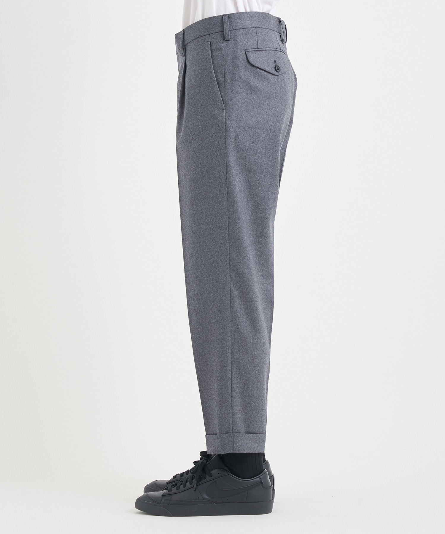 25WCM-P09119 FLANNEL PANTS kolor
