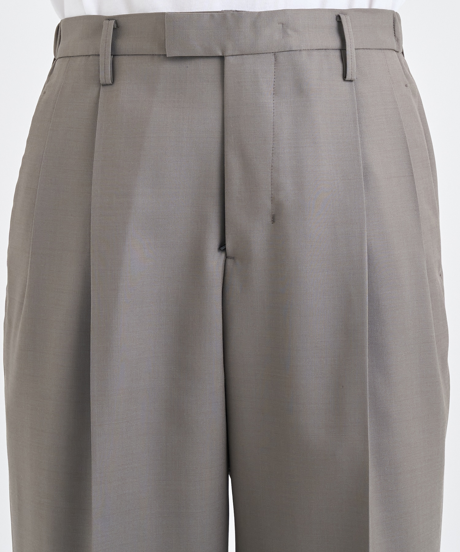 TWO TUCKS TAPERED TROUSERS IRENISA