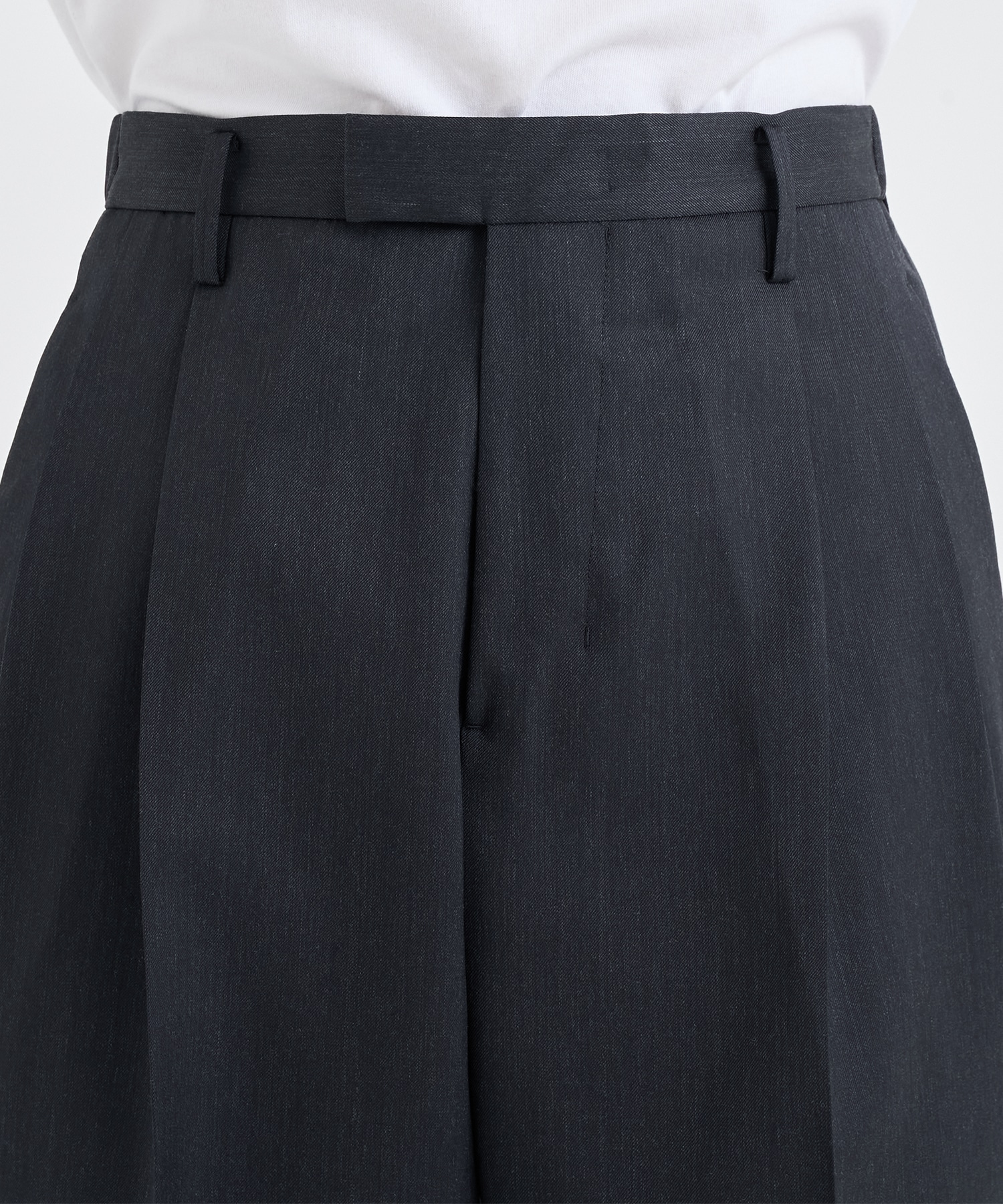 TWO TUCKS TAPERED TROUSERS IRENISA