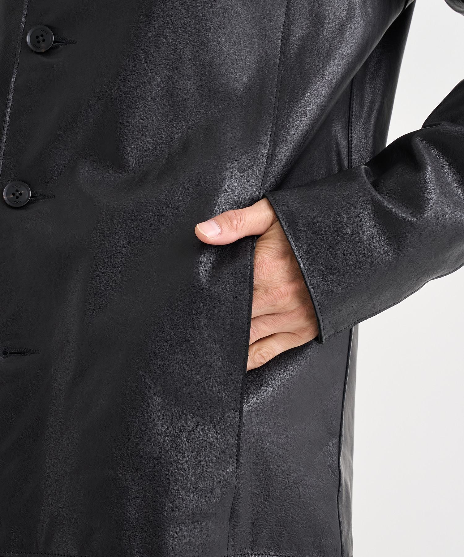 Leather Car Jacket YOKE